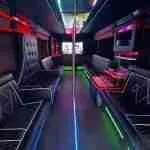 40 Passengers Party Bus Interior