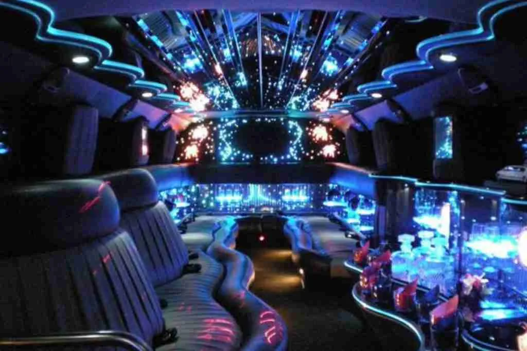 Hummer Limo Interior