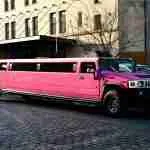 Pink Stretch Hummer limo (2)