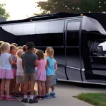 kids birthday party bus