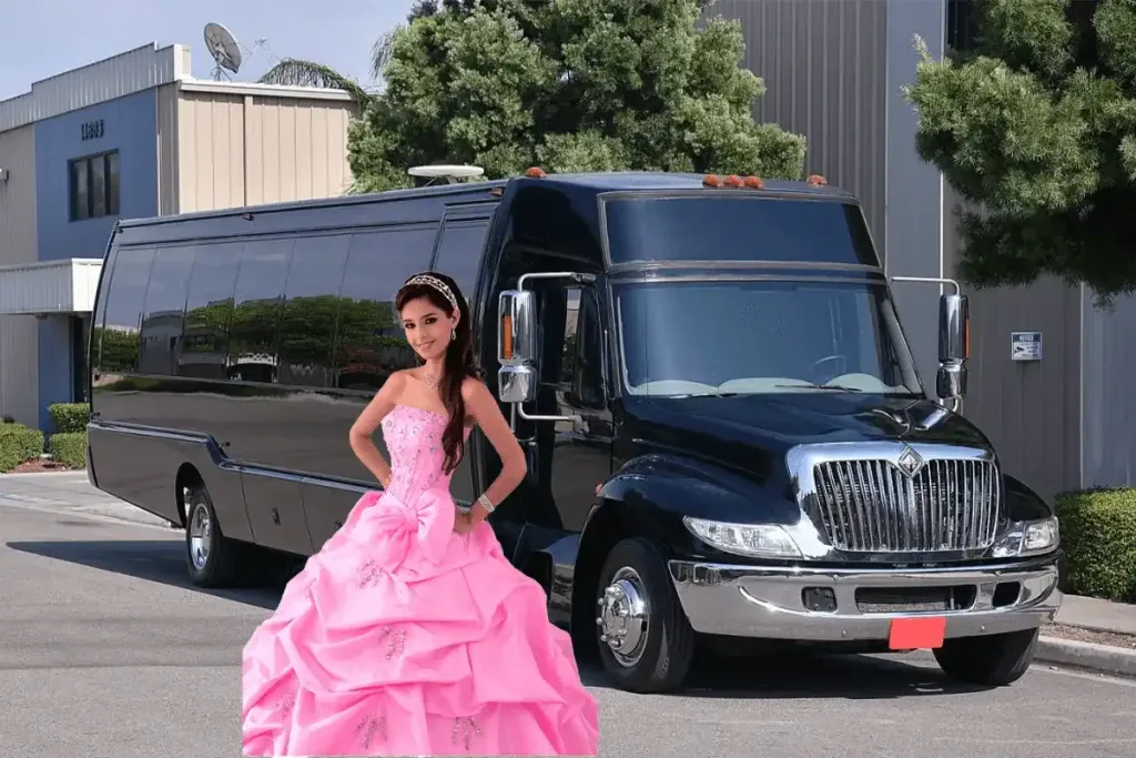limousine quinceanera