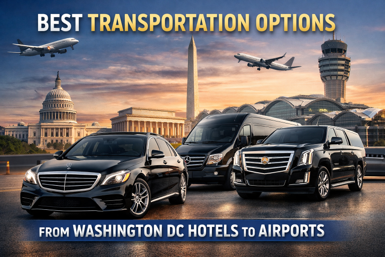 Transportation from Washington DC Hotels to Airports