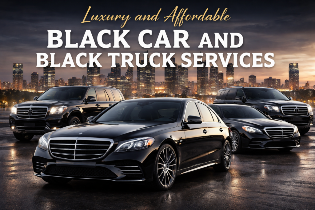 Luxury and Affordable Black Car and Black Truck Services