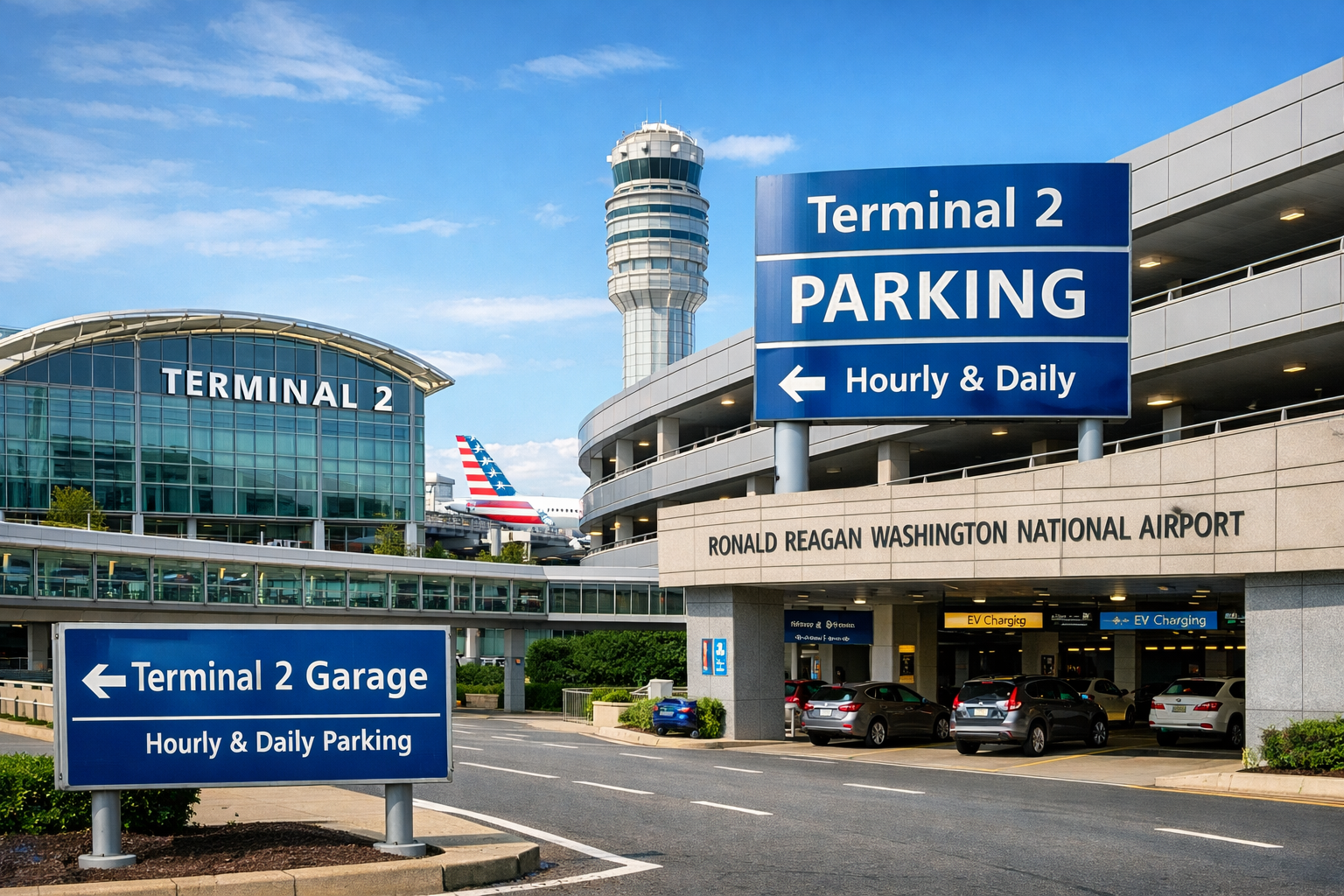 Ronald Reagan Washington National Airport Terminal 2 Garage
