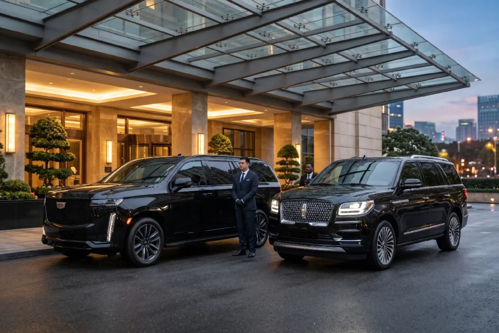 What Is Included in Black Truck and Black Car Service?