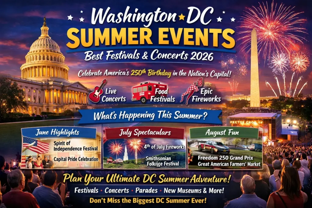 washington dc summer events