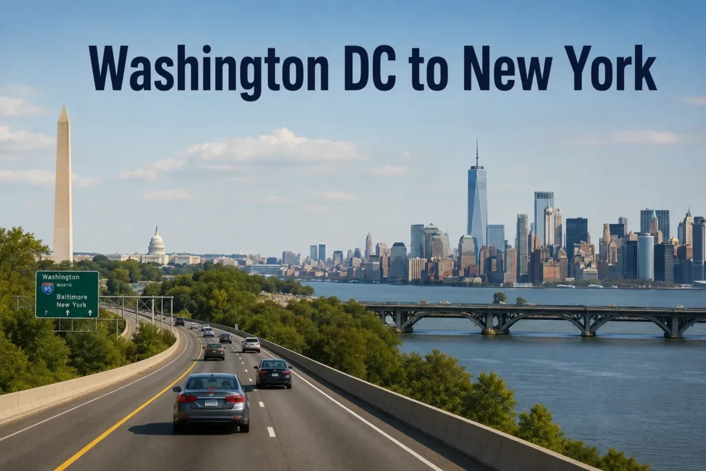 Washington DC to New York